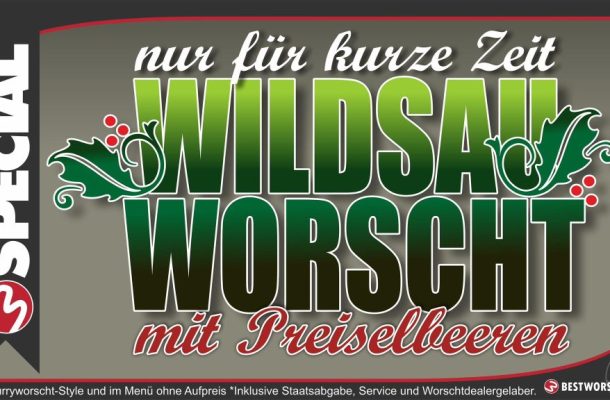 Unser Monatsstyle im November: Wildsau Worscht